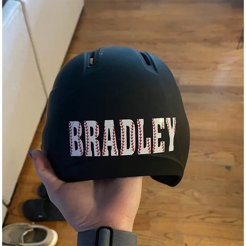 Baseball Softball Helmet Decal, Personalized, Baseball Softball Sticker
