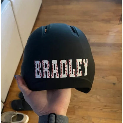 Baseball Softball Helmet Decal, Personalized, Baseball Softball Sticker