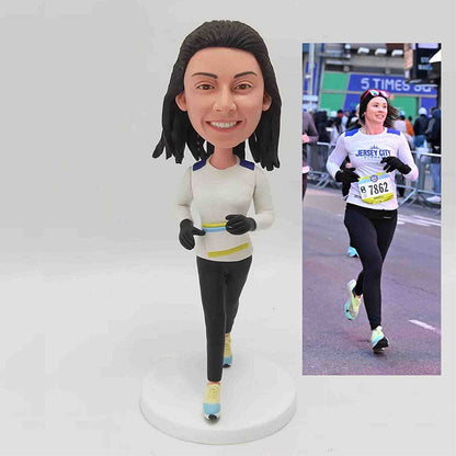 Customized golf bobblehead, personalized golf gift for him