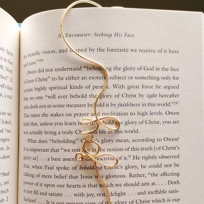 Personalized Bookmark Gift, Heart Bookmark, Metal Bookmark