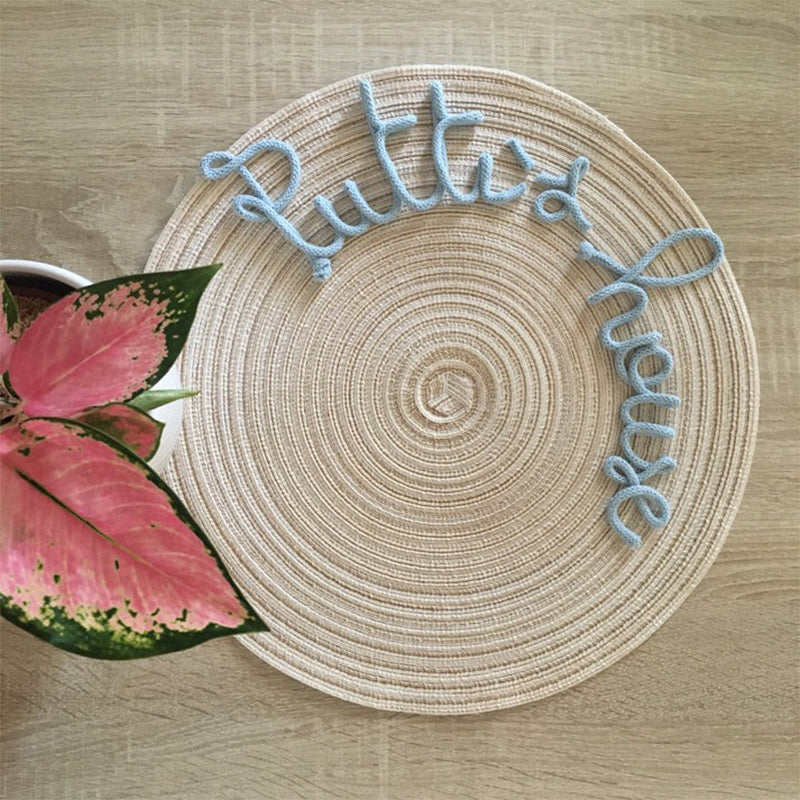 Placemat with name