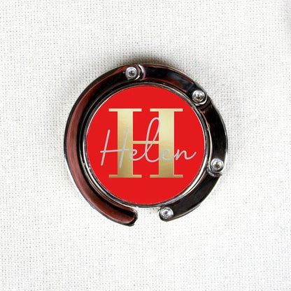 Personalised Folding Handbag Hanger