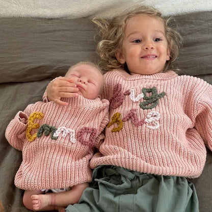 Kids and Adult Sweaters with Names