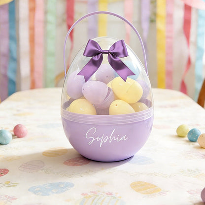 Personalised Giant Fillable Easter Egg - 30 Smaller Eggs Included