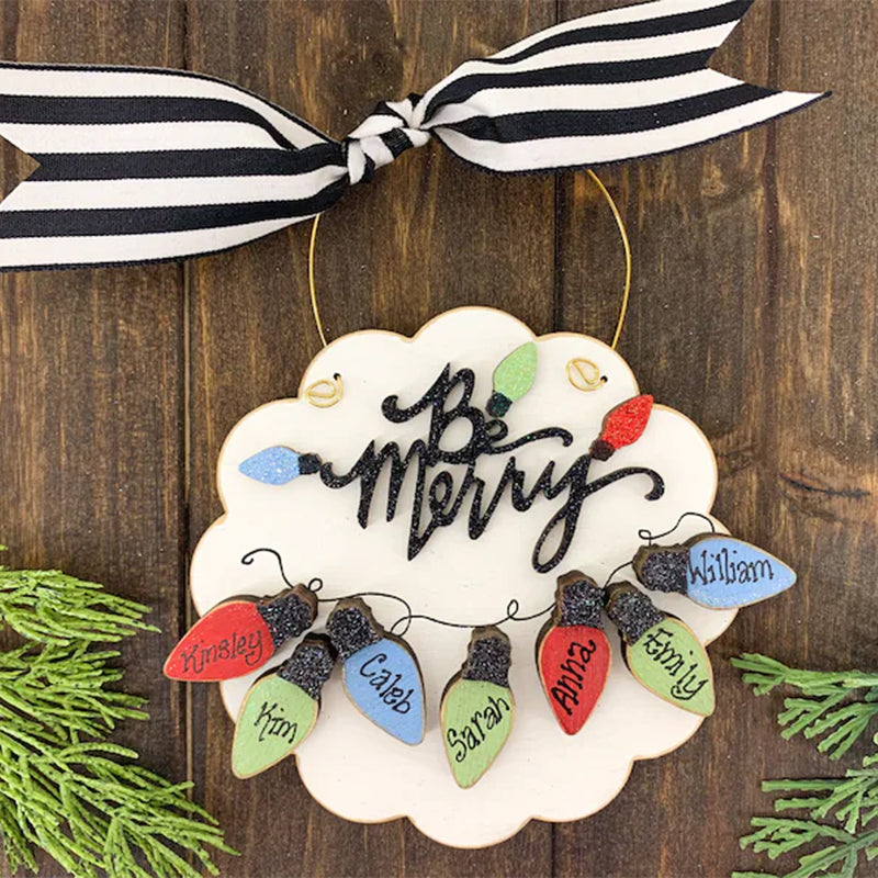 Grandkids / Grandchildren Ornament or Large Family
