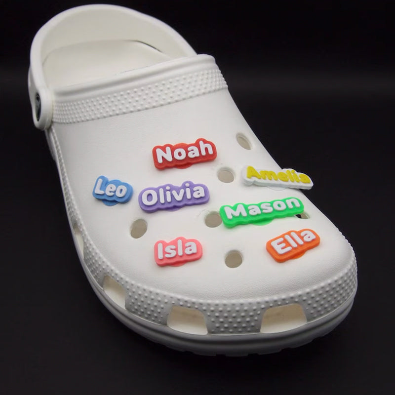 Custom Clog Charms Shoe Charms Name
