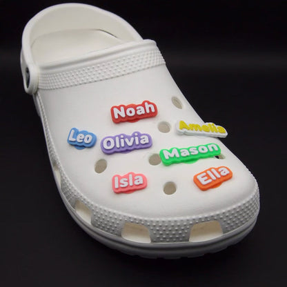 Custom Clog Charms Shoe Charms Name