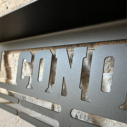 Custom Name Medal Hanger and Trophy Shelf