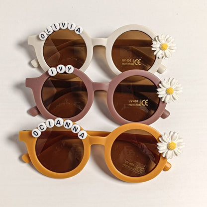 Personalized Name Sunglasses for Girls-Cute Kids Sunglasses