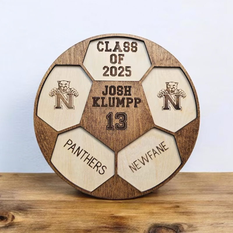 Personalized Soccer Player Plaque, Senior Night Soccer Gift