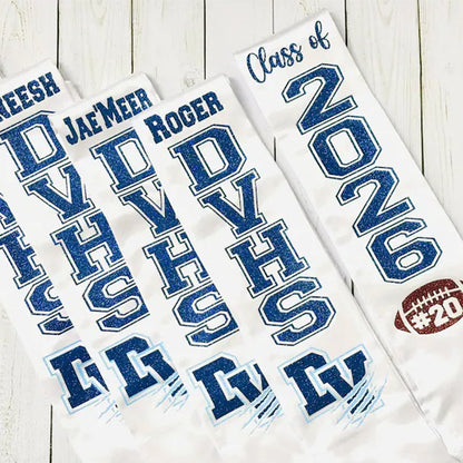 Personalized Senior Graduation Stole