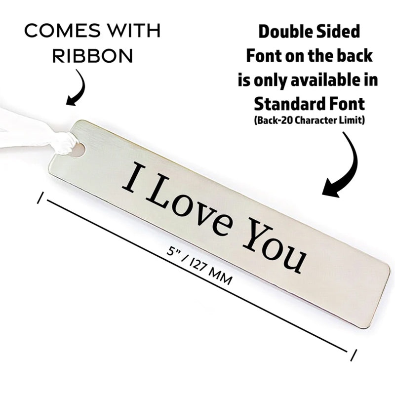 My Story Bookmark Thank You Being Part Love Gift Idea For Bookmark