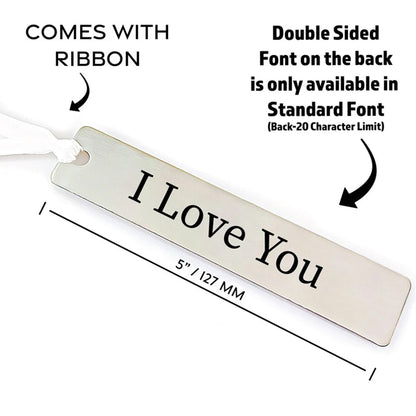 My Story Bookmark Thank You Being Part Love Gift Idea For Bookmark