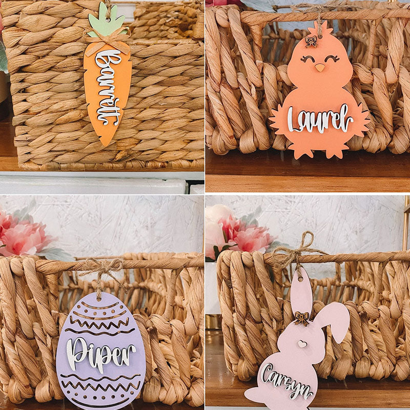Personalized Easter Basket Tags