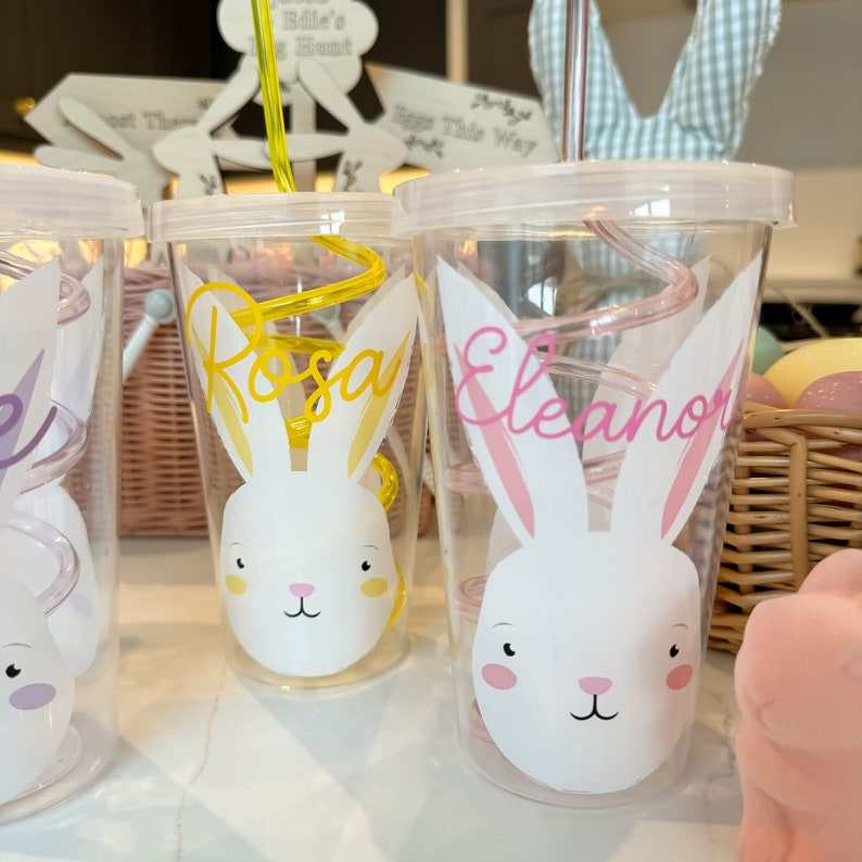 Personalised Easter Cold Cup, Easter Gift, Kids Easter Gift