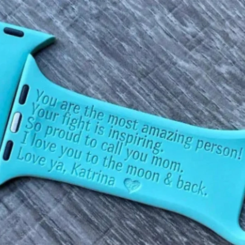 Personalized Inscription Apple Watch Bands