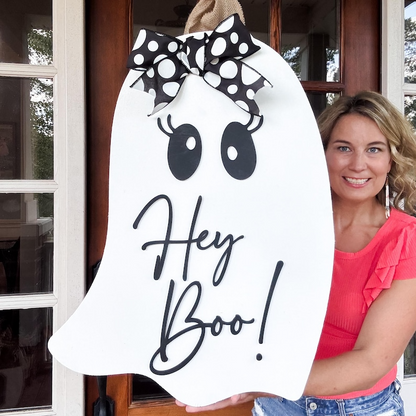 Ghost Door Hanger | Halloween Door Hanger