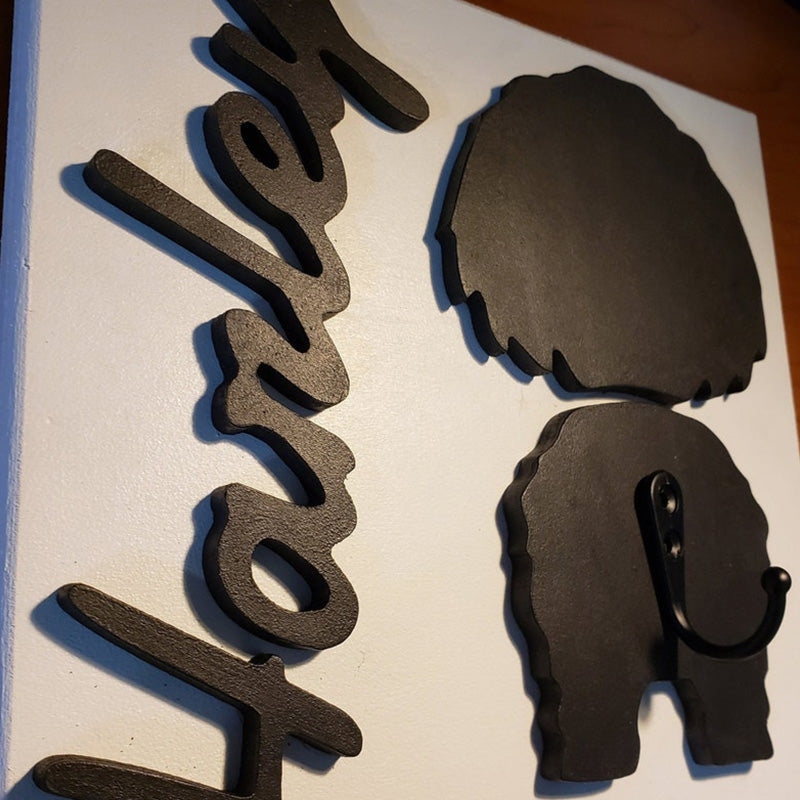 Custom Dog Leash Holder | Personalized Breed Dog Leash Holder