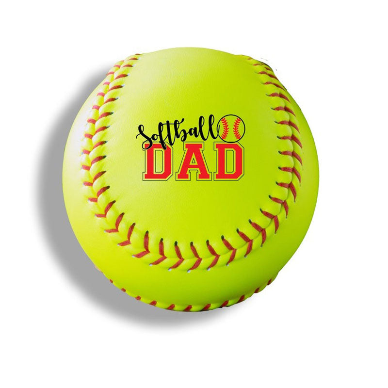 Softball Dad Gift, Fathers Day Gift, Fathers Day Softball, Custom Print Softball