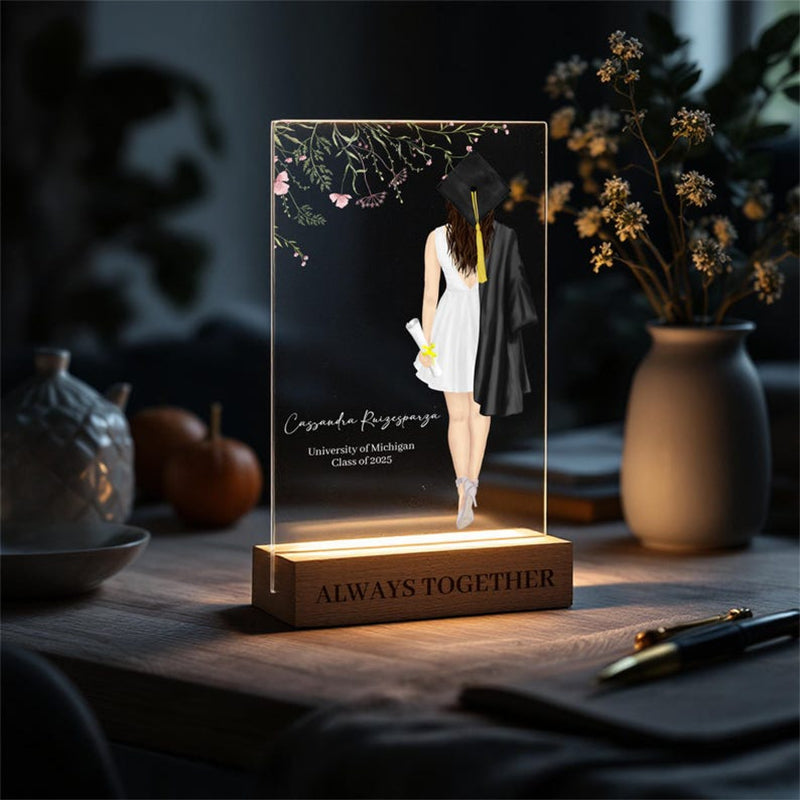 Personalized Graduation Gifts, Acrylic Graduation Picture Stand