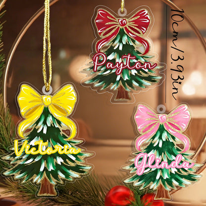 2D Flat - Personalized Custom Christmas Ornament