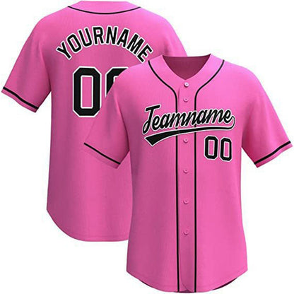 Personalized Team Name And Number Baseball Jersey, Custom Baseball