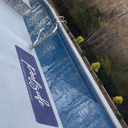Customized Poolside Runner Mat - Personalized Lake House Mat