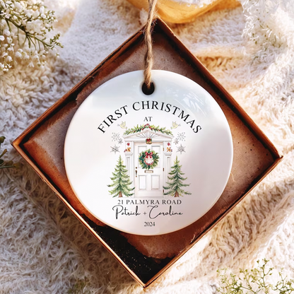 Our New Home Christmas Ornament, Our First Christmas Ornament