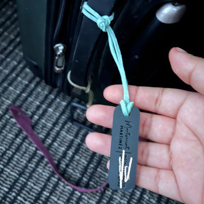 Luggage Tags Luggage Tag Personalized Wedding Bridesmaid Luggage Engraved  Travel Gift