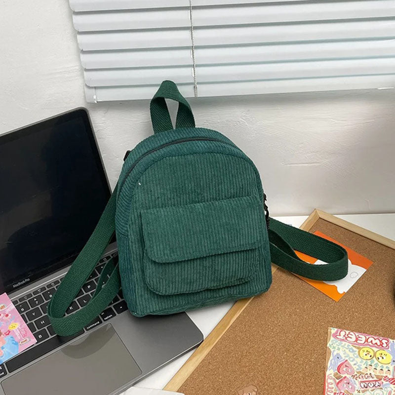 Fashion Personalized Embroidered Women Mini Backpack Name Student Girls Schoolbags