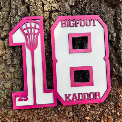 Custom Senior/Athlete Number