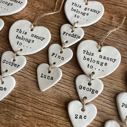 Personalised Heart Keepsake