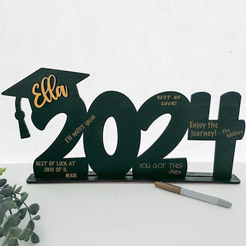 Senior Kindergarten Junior High School Photos Graduation Signature Sign Stand