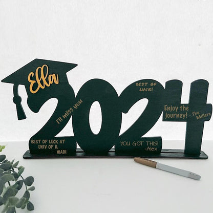 Senior Kindergarten Junior High School Photos Graduation Signature Sign Stand