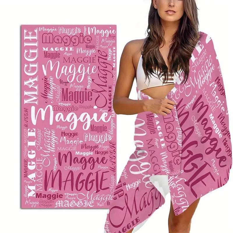 Customized Beach Towel - Super Absorbent