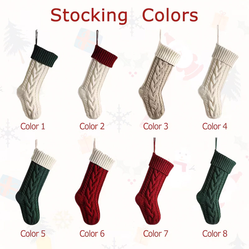 Handmade Crocheted Christmas Stocking