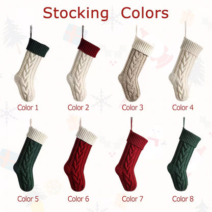 Handmade Crocheted Christmas Stocking