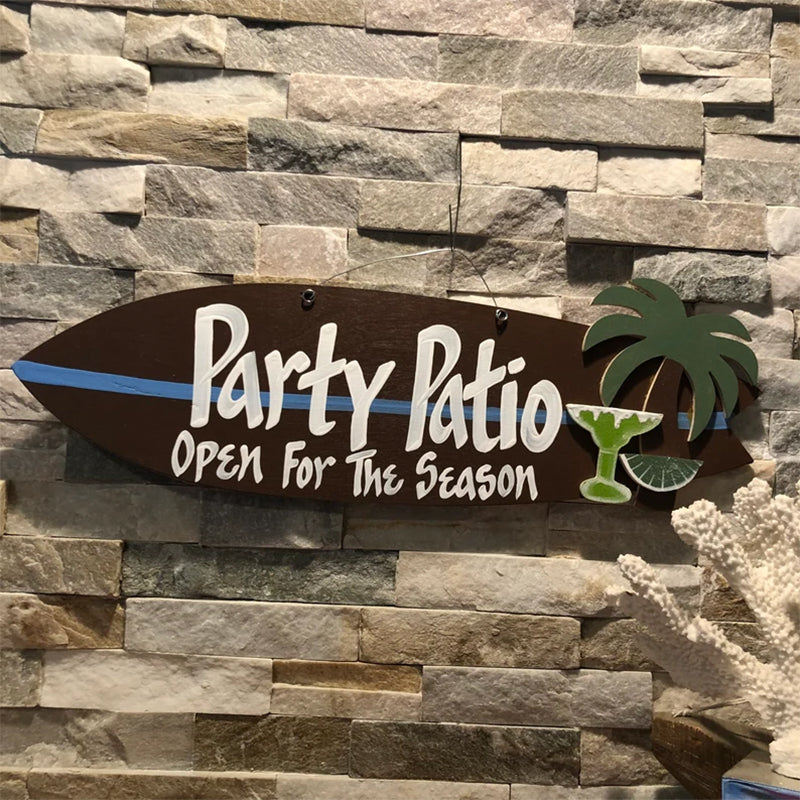 Handmade Surfboard Sign,Personalized