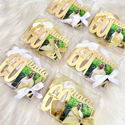Custom Birthday Photo Magnets  Baby Picture Frames