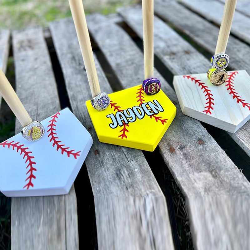 Baseball Ring Display Baseball Ring Holder Custom Baseball Display