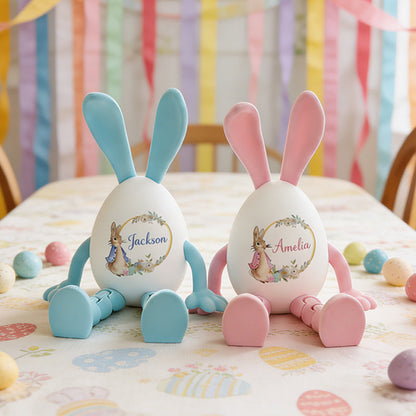 Mini Bunny Egg Fun Easter 3D Printed Cute Toy and Gift for Easter