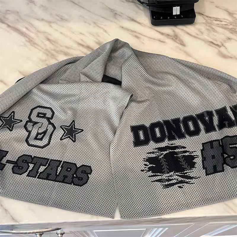 Personalized Cooling Sports Towel Baseball Team Custom Order Wet Rag Hot Days Sport