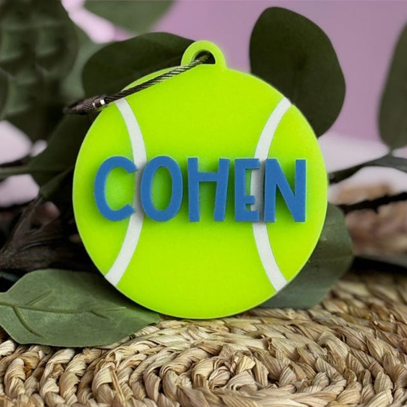 Personalized Sports Bag Tag
