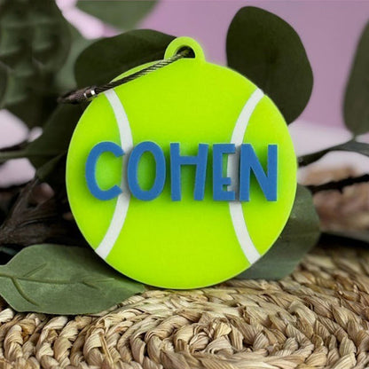 Personalized Sports Bag Tag
