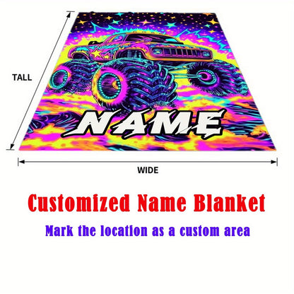 Mixed Color Radiant Fantasy Printed Digital Soft Flannel Blanket