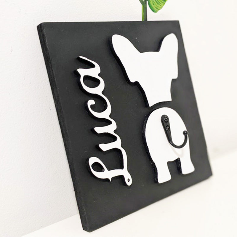 Custom Dog Leash Holder | Personalized Breed Dog Leash Holder