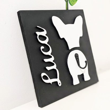 Custom Dog Leash Holder | Personalized Breed Dog Leash Holder