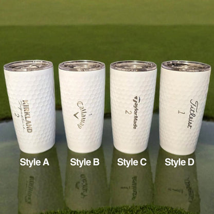 20oz Insulated Dimpled Golf Tumbler,Golf Gift for Her or him