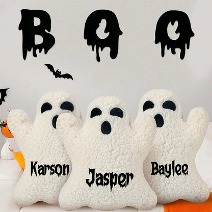 Ghost Shaped Pillow, Halloween Ghost Pillow,