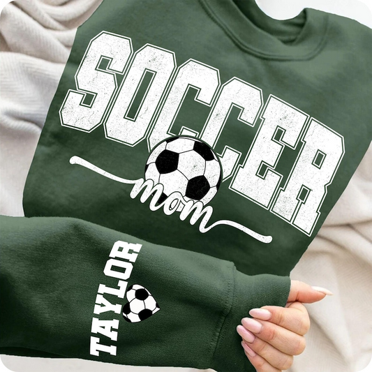 Personalized Soccer Mama Design, Fall Season Gift, Mother’s Day Soccer Gift